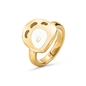 FF Talisman Yellow Gold Plated Chevalier Ring-